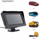 thumbnail image 4 of Pantalla LCD de cámara de visión trasera, cámara de marcha atrás de 4,3 pulgadas con pantalla impermeable, para camioneta SUV, para coche, 4 of 5