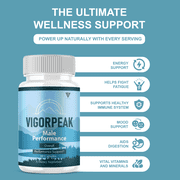(3 Pack) VigorPeak Advanced Performance, Vigor Peak Daily Support (180 Capsules)