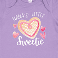 thumbnail image 4 of Inktastic Nana's Little Sweetie with Pink Heart Cookie Boys or Girls Baby Bodysuit, 4 of 5