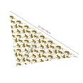 thumbnail image 3 of Naloa Leopard Print Dog Bandanas 1PC Washable Triangle Dog Scarfs Premium Durable Fabric, for Small Medium Large Dogs and Cats, 3 of 6