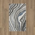 thumbnail image 2 of Mohawk Home Serpentine Bath Mat, Blue Fog, 2' x 5', 2 of 10