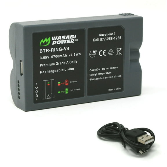 Wasabi Power Battery for Ring V4