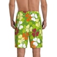 thumbnail image 4 of Lsque St. Patrick's Day3 Mens Sleep Pajama Shorts,Short Pajama Pants, Cotton Ultra-Soft Knit-3X-Large, 4 of 9