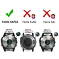 thumbnail image 4 of AIYOCK Compatible with Garmin Fenix 5X/5X Plus/6X/6X Pro Band, 26mm Unisex Sport Silicone Replacement Watch Band for Descent MK1/D2 Delta PX, 4 of 7