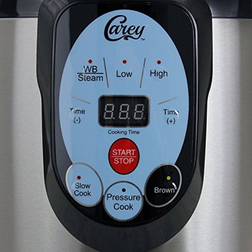 Carey DPC 9SS Smart Pressure Canner Cooker Stainless Steel 9.5 Quart Walmart