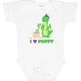 thumbnail image 3 of Inktastic I Love Poppy Boys or Girls Baby Bodysuit, 3 of 5