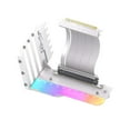 thumbnail image 4 of MERIGLARE Graphics Card Holder Bracket Vertical Motherboard Accessory GPU Holder Brace White with Light, 4 of 9
