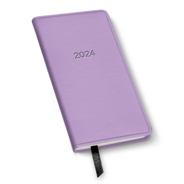 2024 Harbor Pocket Weekly Planner Cambridge Lavender 6x3.25