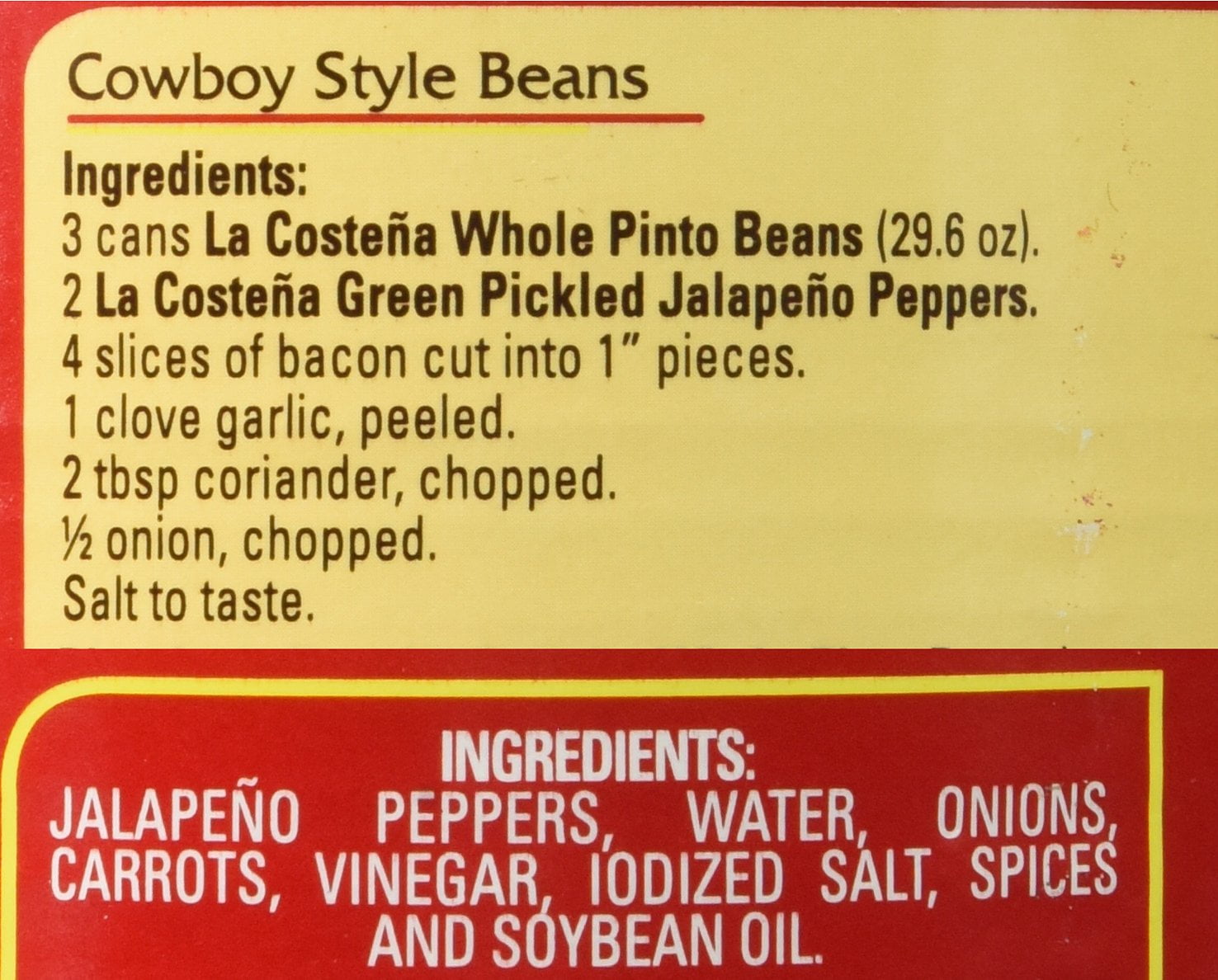 La Costena Whole Jalapeno Pepper 26 oz (Pack of 16)