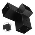 Slanted Roof Pergola Brackets Wall Mount with Hardware for 4x4 inch