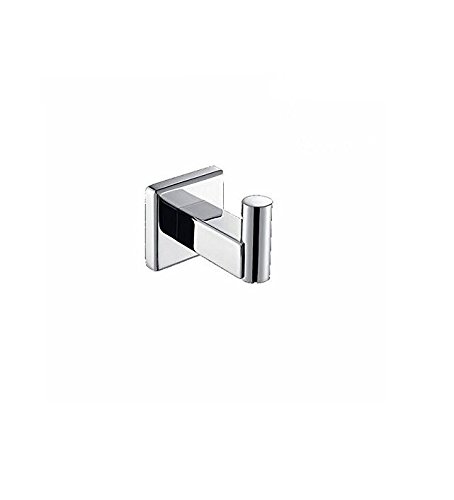 TOGU SUS 304 Stainless Steel Coat and Robe Hooks With Square Base Heavy Duty For Hanging Towels Coats Robes Sc - image 1 of 1