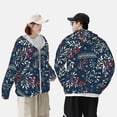 thumbnail image 5 of Picia Merry Christmas Women's Men's UPF 50+ Sun Protection Hoodie Shirt Long Sleeve SPF Fishing Outdoor UV Hiking Lightweight Shirts-3X-Large, 5 of 9