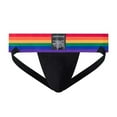 thumbnail image 4 of Odeerbi Mens Thong Jockstrap Underwear Valentine's Day 2025 Casual Fashion Patchwork Sexy Underwear Thong Buttock Lift Breathable Briefs Black, 4 of 4