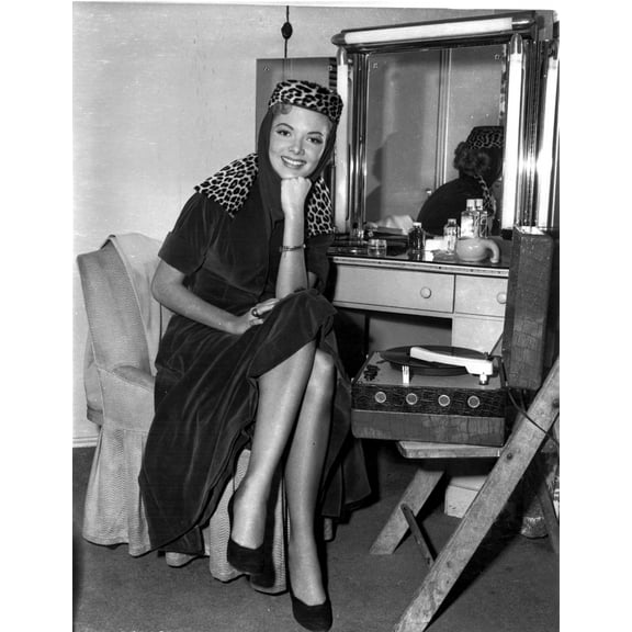 Barbara Lawrence sitting and posed Photo Print (8 x 10)