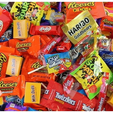 Chocolate and Candy Variety Pack - 2 LB Assorted Chocolate Candy Bulk - Bulk Candy Bag Candy Mix - Halloween Candy Bulk Individually Wrapped Candy - Chocolates - Variety Candy Bag