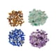 thumbnail image 3 of Nvzi 5 piezas de piedra triturada de cristal natural rosa irregular con agujeros de 5 a 7 mm, piedra triturada natural, accesorios para pulseras y collares DIY, 3 of 3