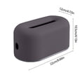 thumbnail image 3 of HongHeng Creative Plastic Tissue Box Coffee Table Desk Decoration Dining Table Bedroom Tissue Storage Box, 3 of 6
