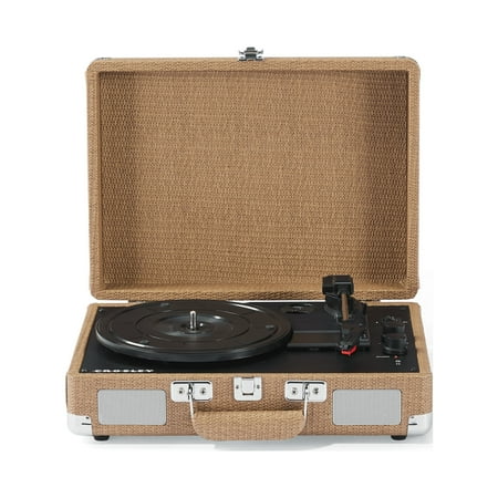 Crosley Cruiser Plus Vinyl Record Player with Speakers and Wireless Bluetooth - Audio Turntables