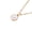 J, variant on Jewelry Initial Pendant Necklace for Men Womens, 14K Gold Plated Round Letter Capital Necklace Alphabets from A-Z Figaro Chain Necklace Unisex