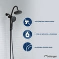 thumbnail image 4 of Belanger SYM022BN Retrofit Shower Head and Hand Shower System, Brushed Nickel, 4 of 11