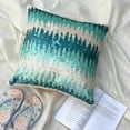 thumbnail image 6 of The HomeCentric Sofa Cushion Cover, Throw Pillows For Couch, Decorative Pillow Covers Pack of 2, 18x18 inch (45x45 cm) Blue, Silk Throw Pillow Covers, Handmade Pillow Covers,, Ombre - Melting Aquas, 6 of 14