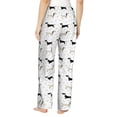 thumbnail image 3 of Goofa Dachshund Dog Printed Soft Pajama Pants for Women, Wide Leg Comfy Casual Lounge Yoga Pants-X-Large, 3 of 9