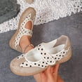 thumbnail image 2 of Women's Mary Jane Ballet Flat with Strap Women's Fashionable Thick Sole Polka Trendy Comfortable Casual Shoes, 2 of 9