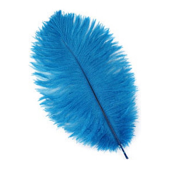 Zucker Feather Products Ostrich Feathers-Drabs - 9-12" - Dark Turquoise
