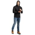thumbnail image 3 of Wrangler Workwear Men's Long Sleeve Sun Protection Work Shirt with Hood, Size S-5XL (Men's & Big Men's), 3 of 10
