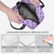 thumbnail image 3 of Disketp Violet Lonchera Térmica para Mujer y Hombre, Bolsa de Almuerzo Reutilizable e Impermeable para Trabajo, Viajes y Picnic, 3 of 7