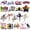 B, variant on Hzzsbu 16 Pcs Dance Ballet Embroidered Patches Applique Iron On Shirts Backpacks Clothing Hat Shoe Repair Phone Decor DIY Accessory