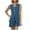 Navy, variant on ZZwxWA Womens 2 Piece Summer Work Casual Sets, Sleeveless Button Down Loose Vest Outfits Matching Drawstring Baggy Shorts