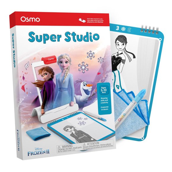 OSMO Super Studio Disney Frozen 2: Drawing Game for Ages 5-11 (Osmo Base Required)