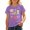 T10-Purple, variant on Rhuody Girl Tops Back To School Short Sleeve Cartoon Pattern Round Neck Tee 5-6 Years Grey