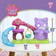 Disney Jr. SuperKitties Su-Purr Wild Playset with Slide and Swing, 5-Pieces, Kids Ages 3 and up