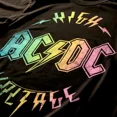 thumbnail image 2 of AC/DC Multicolor Voltage Black Adult T-Shirt, 2 of 3