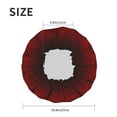 thumbnail image 6 of Kll Spider On The Web Pattern Shower Cap & Bath Cap For Women,Reversible Oversized Waterproof Shower Caps For All Hair Lengths,Elastic Reusable Bathing Hair Cap, 6 of 9