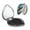 Heart Shape, variant on Kdxio Dancing Whale Pocket Mirror, 1X/2X Travel Makeup Mirror 2-Sided Folding Small Mirror Portable Double-Sided Magnifying Cosmetic Mirror for Gift-Heart Shape