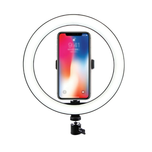 260MM LED Ring Light Fill Light Photography LED Selfie Light Dimmable Camera Phone Lamp with
