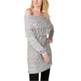 thumbnail image 1 of I.N.C Chandail Tunique Pliable pour Femmes, Métallique, Très Grand, 1 of 1