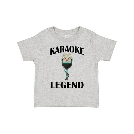 

Inktastic Karaoke Legend Music Gift Gift Toddler Boy or Toddler Girl T-Shirt