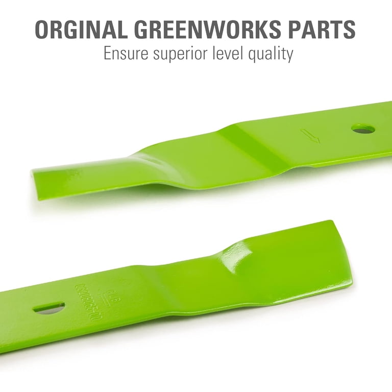葉 Greenworks Replacement Lawn Mower Blade Fit 17