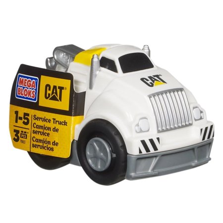 UPC 065541078833 product image for mega bloks cat service truck | upcitemdb.com