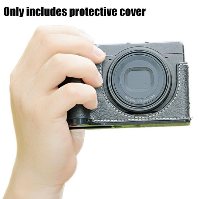 Handmade Leather Case For Ricoh gr3x Camera Protective Shell with Lens Wrist Bag Strap Journal Y0E0 Accessori Camera Edition