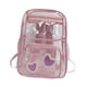 thumbnail image 5 of Mochila transparente Yinane mochila impermeable de PVC Rosa, 5 of 8