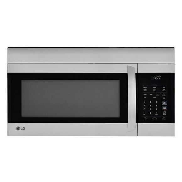 LG Four à Micro-Ondes de 1,7 Pi3 en Acier Inoxydable à Hotte Intégrée avec Intérieur EasyClean