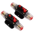 thumbnail image 1 of 12-24V Inline Circuit Breaker With Manual Reset Fuse Holder For Car Boat Audio System, 1 of 8