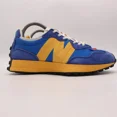 thumbnail image 1 of New Balance 327 Athletic Sneakers Men's Size 7 D 'Marine Blue Orange' MS327LAA, 1 of 6