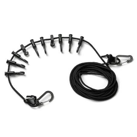 

iaksohdu Camping Clothesline Strong Load Bearing Portable Multifunctional Camping Storage Hanging Rope Outdoor Supplies