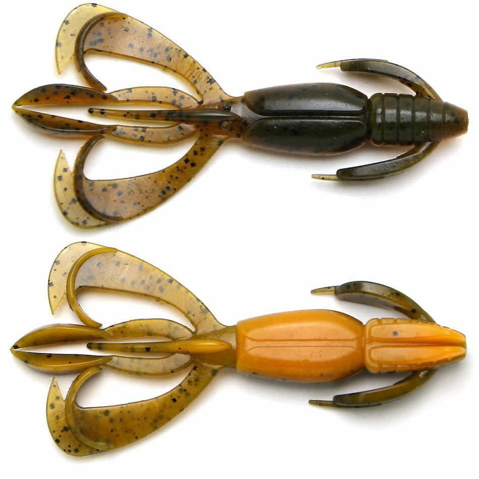 Keitech Crazy Flapper 2.8 inch Soft Plastic Creature Bait 8 pack ...